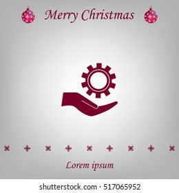 Configure Web icon. vector design