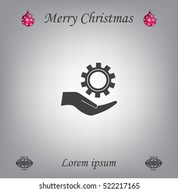 Configure Web icon. vector design