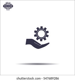Configure Web icon. vector design
