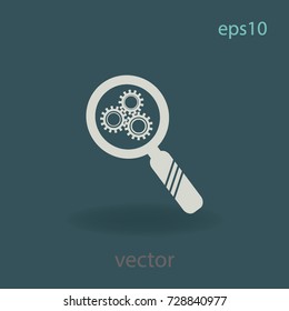 Configures icon, vector design element