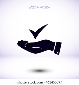 confirm icon