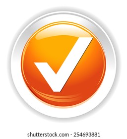 confirm icon / check mark button
