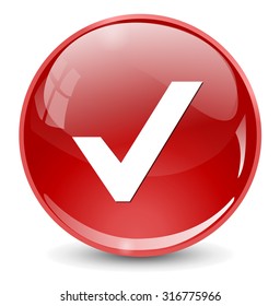 confirm icon / check mark button