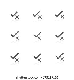 Confirm icons set 1
