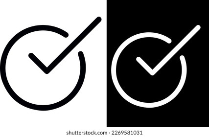 confirm status icon vector design