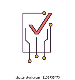 Confirmation icon. Cartoon illustration of Confirmation vector icon for web and advertising