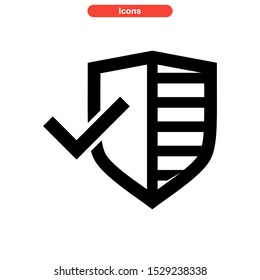 confirmation icon isolated sign symbol vector illustration - high quality black style vector icons
