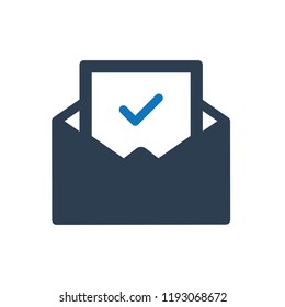 Confirmation Letter Icon