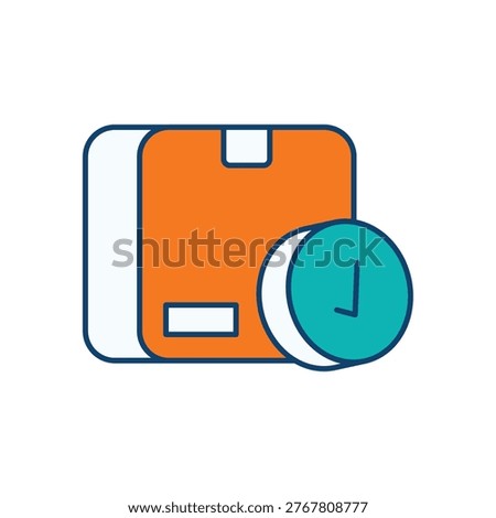 Confirmed Delivery Icon vector stock illustration