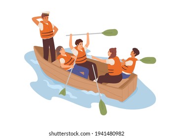 Conflict of angry toxic people at work. Ineffective management concept. Bad behavior and negative relationships between coworkers. Colored flat vector illustration isolated on white background