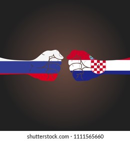 Conflict between countries: Russia vs Croatia