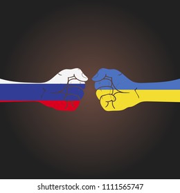 Conflict between countries: Russia vs Ukraine