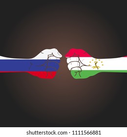 Conflict between countries: Russia vs Tajikistan