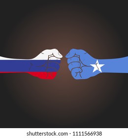 Conflict between countries: Russia vs Somalia