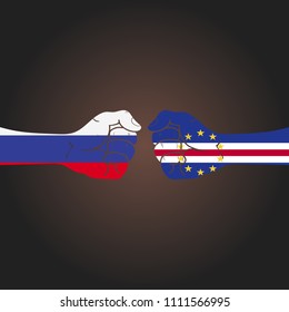 Conflict between countries: Russia vs Cape Verde