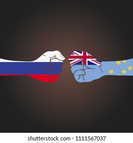 Conflict between countries: Russia vs Tuvalu