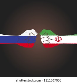 Conflict between countries: Russia vs Iran
