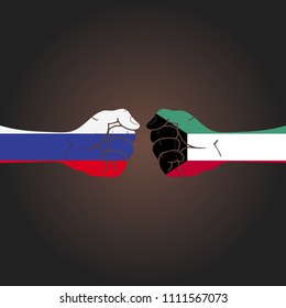 Conflict between countries: Russia vs Kuwait
