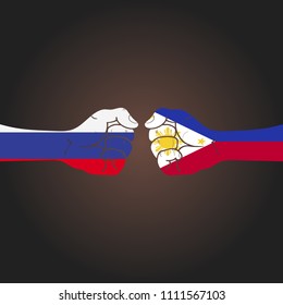 Conflict between countries: Russia vs Philippines