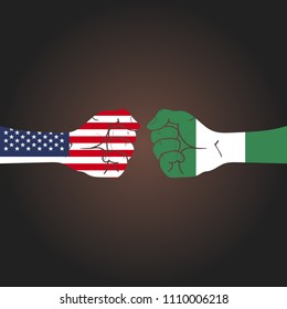 Conflict between countries: USA vs Nigeria