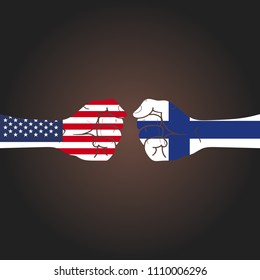 Conflict between countries: USA vs Finland