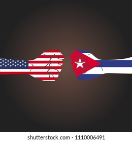 Conflict between countries: USA vs Cuba