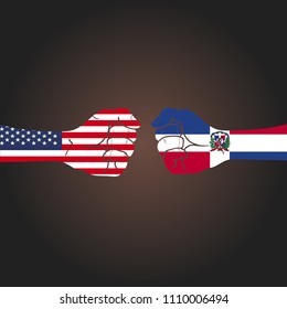 Conflict between countries: USA vs Dominican Republic