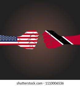 Conflict between countries: USA vs Trinidad and Tobago