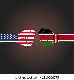 Conflict between countries: USA vs Kenya