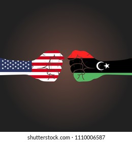 Conflict between countries: USA vs Libya