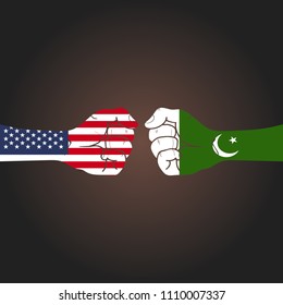 Conflict between countries: USA vs Pakistan