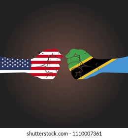 Conflict between countries: USA vs Tanzania