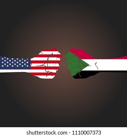 Conflict between countries: USA vs Sudan