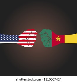 Conflict between countries: USA vs Cameroon