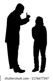 Conflict between father and teenage daughter