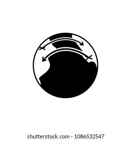 conflict between the two countries illustration. Element of conflict icon. Premium quality graphic design icon. Signs and symbols collection icon for websites, web design on white background
