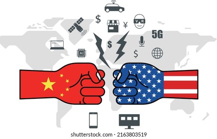 Conflict Between US And China, Business War