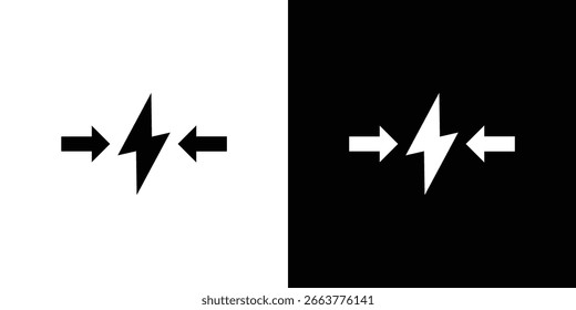 Ilustración de icono de conflicto en estilo plano. color de la Plantilla del icono editable.