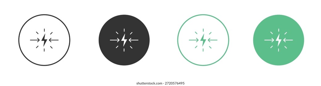 Pictogramas de icono de conflicto. Vector EPS 10