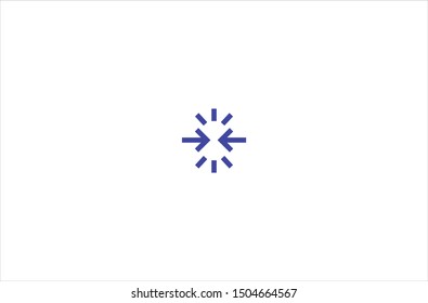 Conflict icon in trendy flat style isolated on white background vector illustration