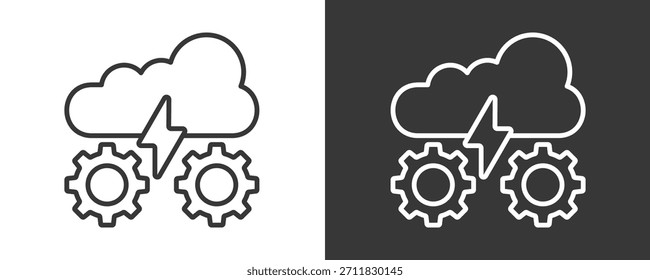Conjunto De Iconos De Gestión De Conflictos Colección De Vector Aislada En Blanco Y Negro