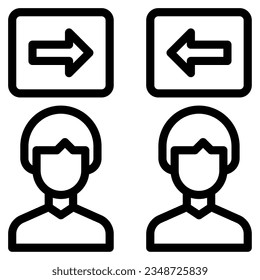 Conflict Resolution icon can be used for uiux, etc