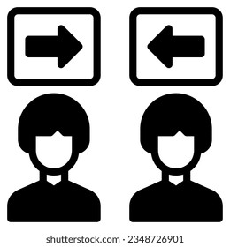 Conflict Resolution icon can be used for uiux, etc