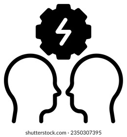 El icono Resolución de conflictos se puede usar para uiux, etc