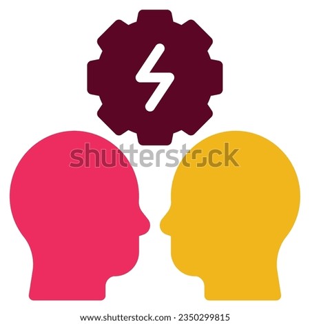 Conflict Resolution icon can be used for uiux, etc