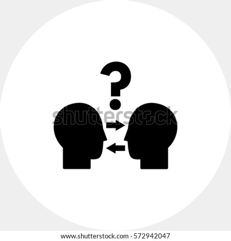 Conflict Resolution Simple Icon