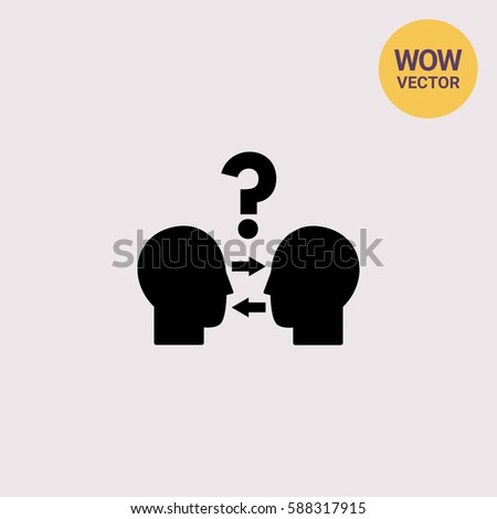 Conflict Resolution Simple Icon