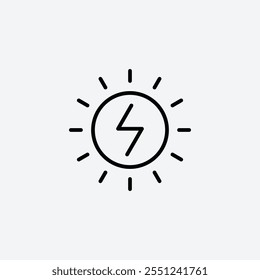 Conflict thin liner icon isolated.