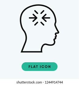 Conflict vector icon