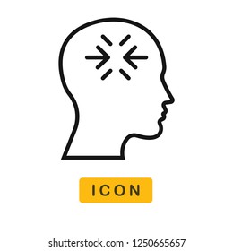 Conflict vector icon